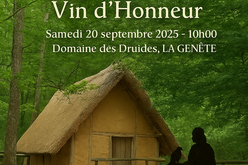 Invitation au Vin d’Honneur, 20 Sept 2025