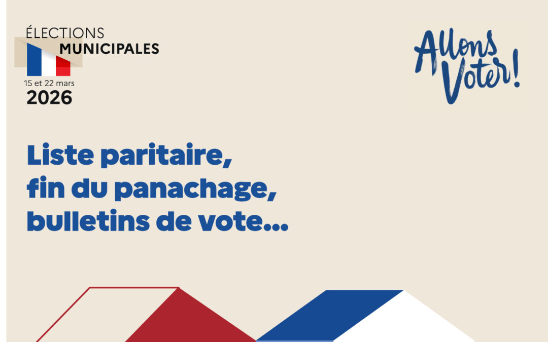 Le mode de scrutin évolue